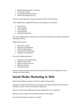 MGA Brand Buzz Guide to AI Driven Digital Marketing Growth in 2026 | PDF