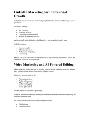 MGA Brand Buzz Guide to AI Driven Digital Marketing Growth in 2026 | PDF