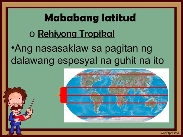 Mga espesyal na guhit latitude | PPT
