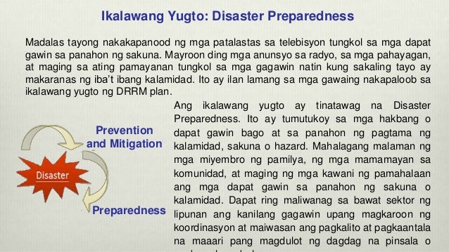 Mga Yugto Sa Paggawa Ng Cbdrrm Plan