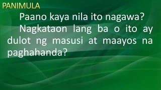 Ang pagiging handa sa pagharap sa mga
hamong pangkapaligiran ay mahalaga dahil
sa kasalukuyan itinuturing ang Pilipinas
bi...