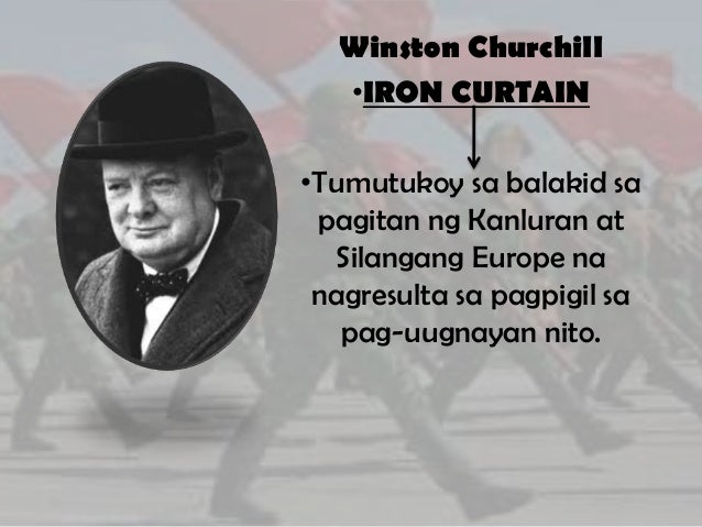 Mga Ideolohiya At Ang Cold War Report 4th Grading 3rd Year 31