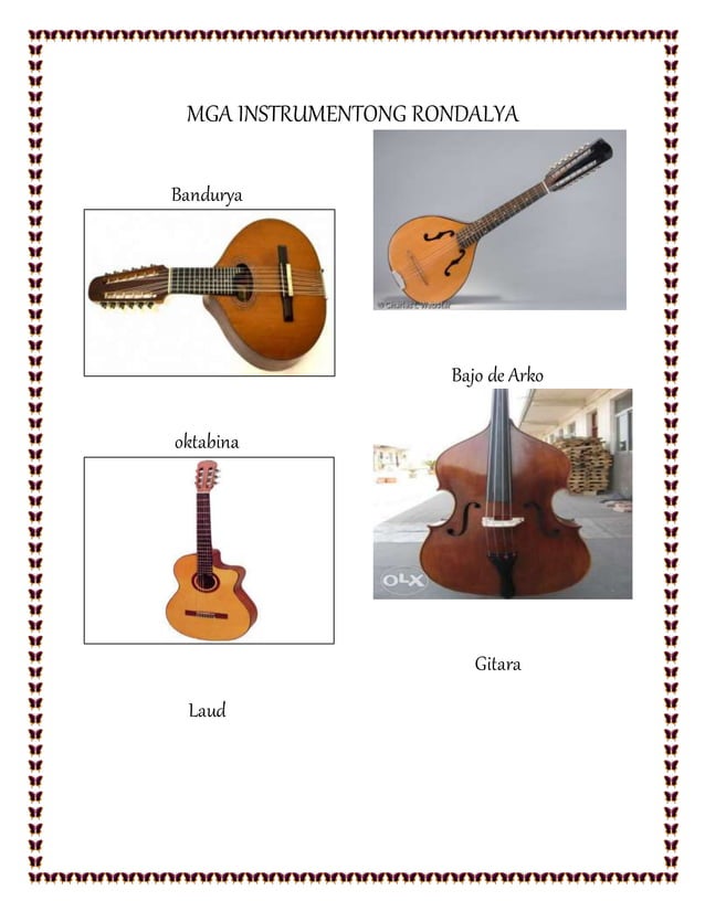 Mga instrumentong rondalya2 PDF