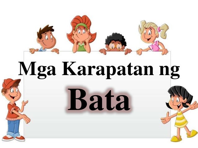 Karapatan Ng Mga Bata Clipart 10 Clipart Station  SAHIDA