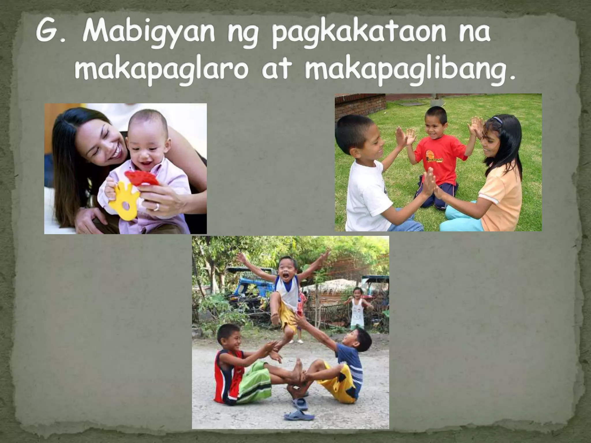 Karapatan Example Mga Karapatan ng mga Bata | PPTX