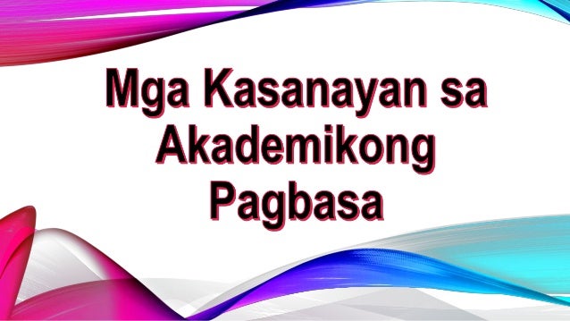 pagsasanay sa pagbasa pagsasanay sa pagbasa