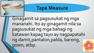 Mga kasangkapang panukat Grdae 4