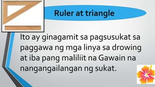 Mga kasangkapang panukat Grdae 4 | PPT