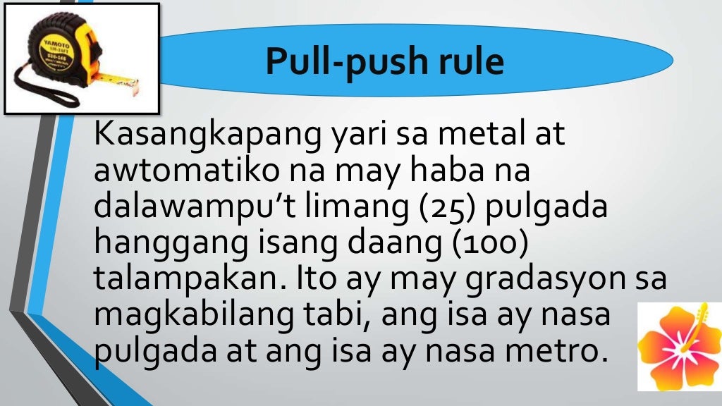 Mga kasangkapang panukat Grdae 4