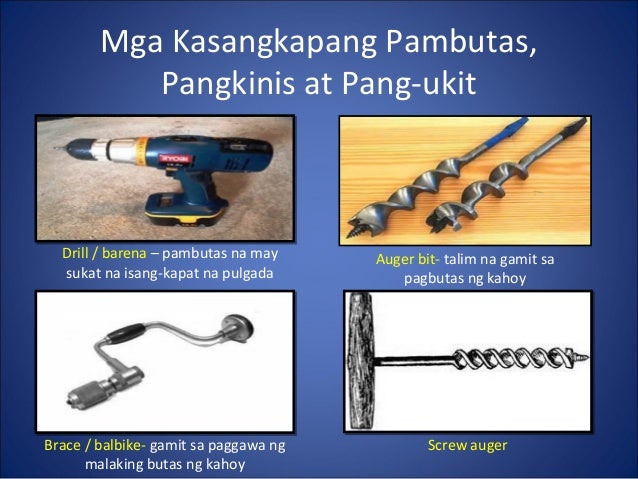 Mga Kasangkapan sa Paggawa