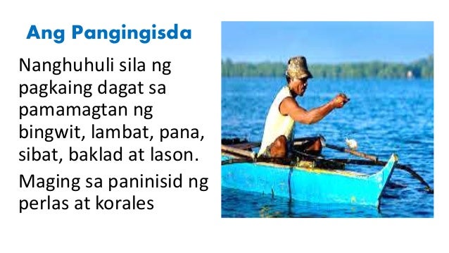 Mga Pangunahing Hanapbuhay Sa Pilipinas - tauhanbuhay
