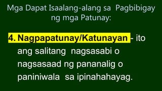Mga Pahayag sa Pagbibigay ng Patunay.pptx