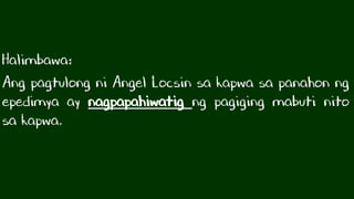 MGA PAHAYAG SA PAGBIBIGAY PATUNAY FIL 7 | PDF