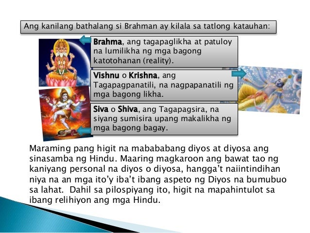 Paniniwala Sa Maraming Diyos At Kabanalan Ng Daigdig Mga pangunahing relihiyon sa mundo