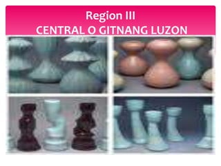 Region III
CENTRAL O GITNANG LUZON
 