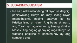 MGA RELIHIYON SA ASYA.pptx