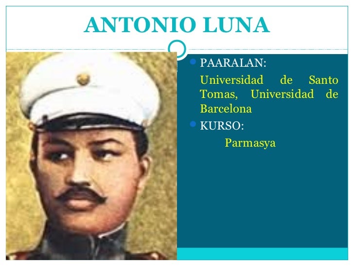 Larawan Ni Antonio Luna Mga repormista
