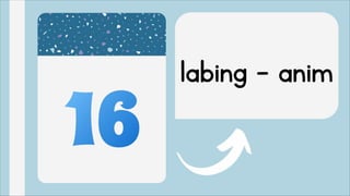 Labing Pagtuturo ng Mga Salitang Bilang sa Filipino: 1 Hanggang 20 at ...