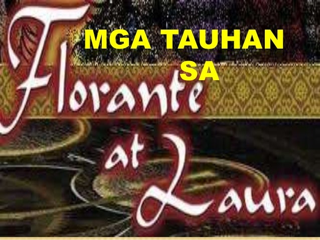 Mga Tauhan Ng Florante At Laura Mga tauhan ng florante at laura