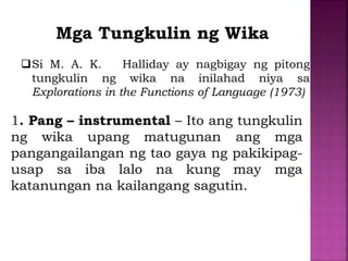 Ano Ang Mga Teorya Ng Wikang Filipino