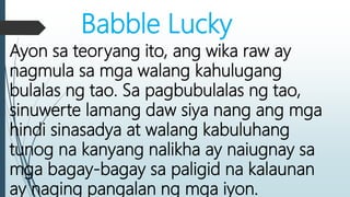 Mga teorya ng pinagmulan ng wika