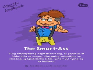 Mga uri ng empleyado