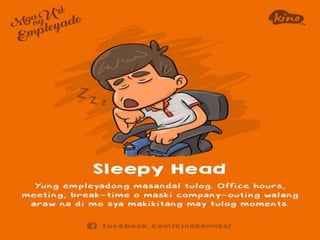 Mga uri ng empleyado