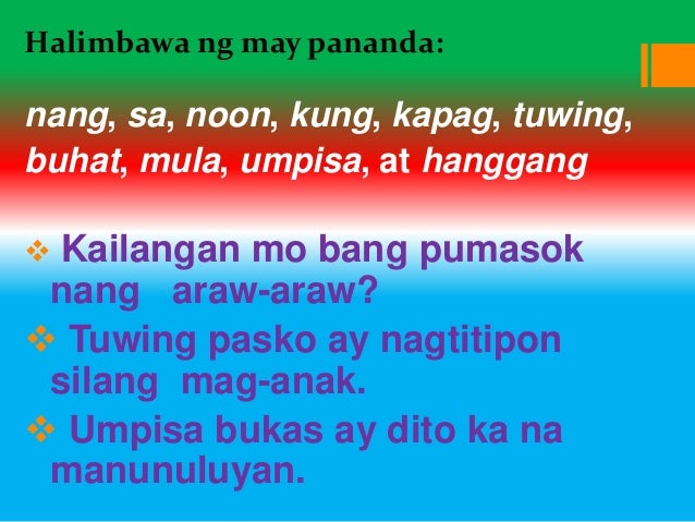 11 Uri Ng Pang Abay At Mga Halimbawa Nito