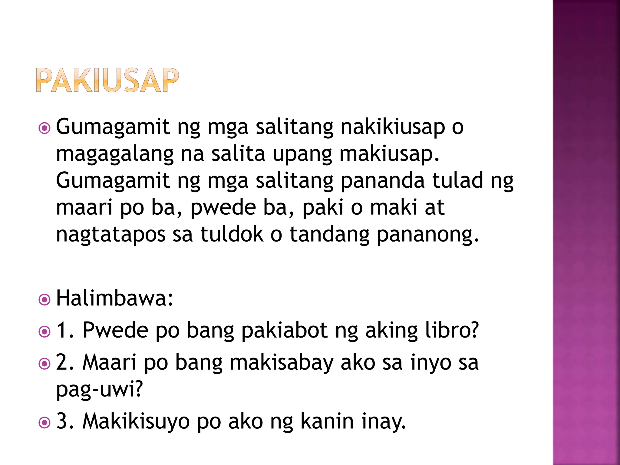 Mga Uri ng Pangungusap Ayon sa Gamit.pptx