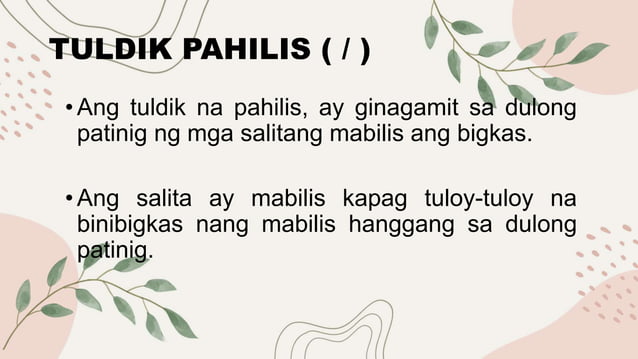 MGA URI NG TULDIK AT TRANSKRIPSYON.pptx