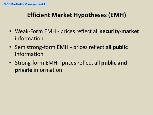 the development of efficient market hypothesis The issue of market efficiency in emerging markets is of great significance for both foreign investors and policy makers in emerging economies. the development of efficient market hypothesis The issue of market efficiency in emerging markets is of great significance for both foreign investors and policy makers in emerging economies.