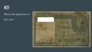 #21
What is the significance of
this note ?
 