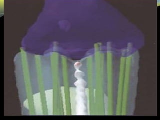 A) 3D reconstruction of the implant with dose distribution, (B) 3D reconstruction,
lateral view with dose distribution, and (C) 3D reconstruction, AP view with dose
distribution.
•
 