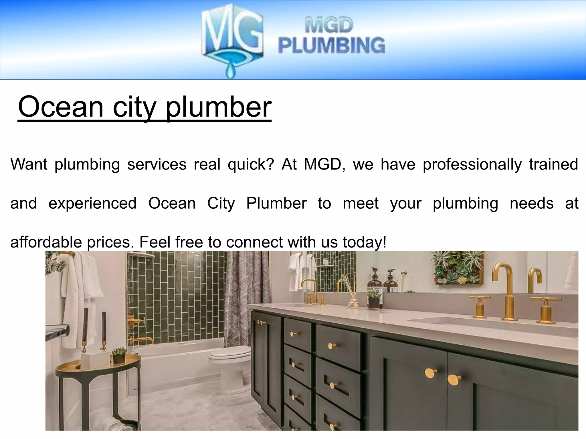 ocean city plumber