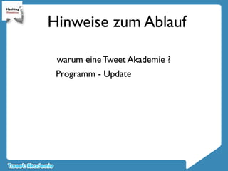 Michael Gebert Tweetakademie