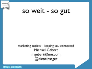 Michael Gebert Tweetakademie