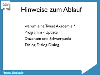 Michael Gebert Tweetakademie