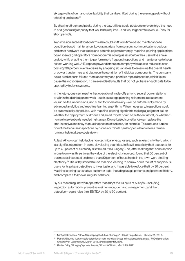 McKinsey ARTIFICIAL INTELLIGENCE THE NEXT DIGITAL FRONTIER? PDF