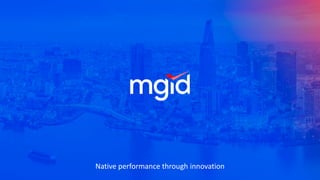 Native performance through innovation
 