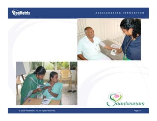 Towards  Indigenously  Developed,   Locally  Relevant, Affordable  Diagnosics 