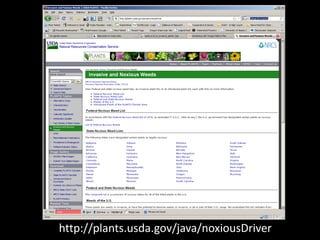 http://plants.usda.gov/java/noxiousDriver
 
