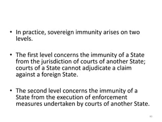 Lecture 6 jurisdiction & immunity | PPTX