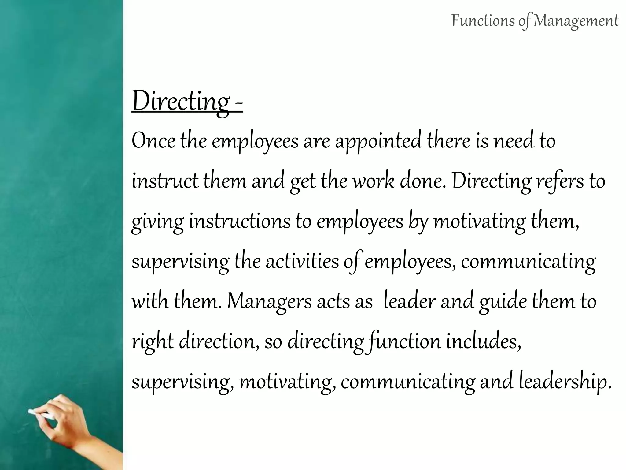 Principles of Management for BBA | PPTX