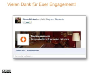 Vielen Dank für Euer Engagement!
 