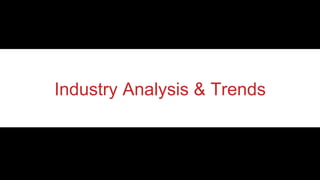 Industry Analysis & Trends
 