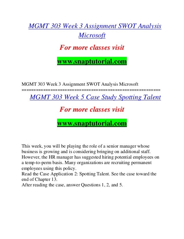 mgmt 303 week 3