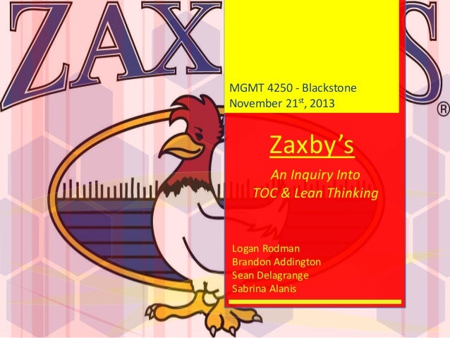 Zaxby S Stock Chart