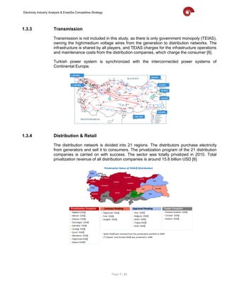 Turkish Electric Report.pdf Electricity Industry Analysis & A Competitive Strategy | PDF