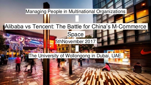 Alibaba Vs Tencent The Battle For China S M Commerce Space