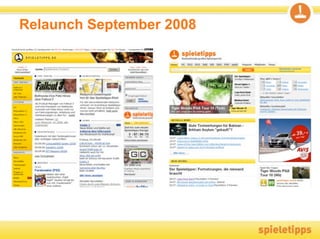 Relaunch September 2008
 